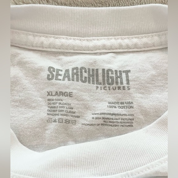 Sideways Exclusive Searchlight XL White Graphic T-Shirt - Picture 3 of 4